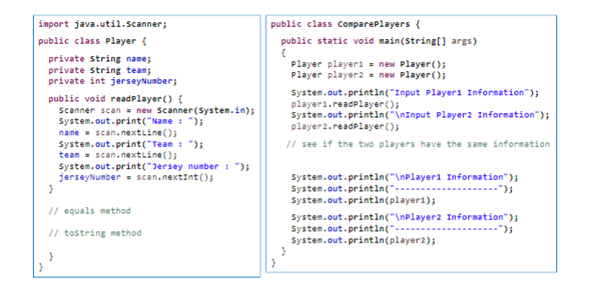 Solved Input Player1 Information Input Player1 Information | Chegg.com
