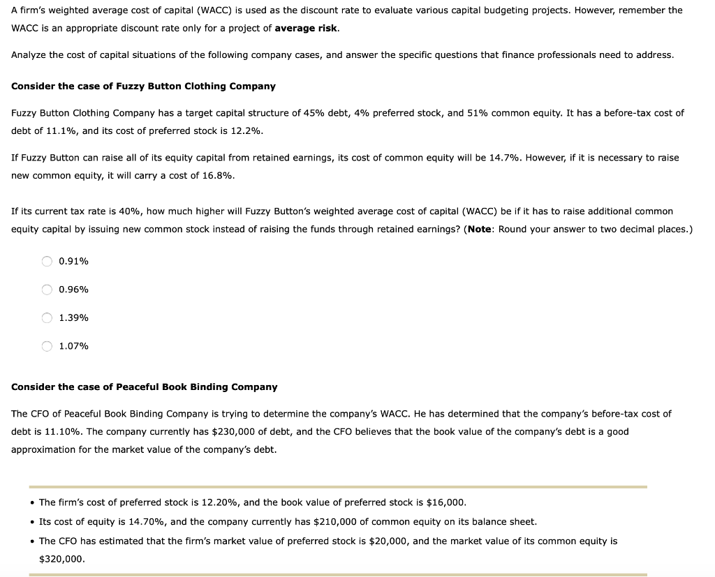 weighted-average-cost-of-capital