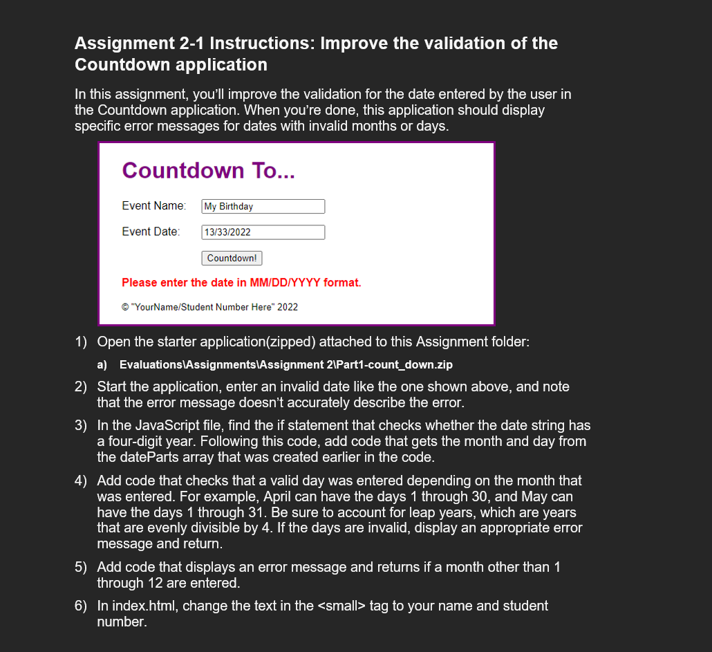 week 1 assignment data validation