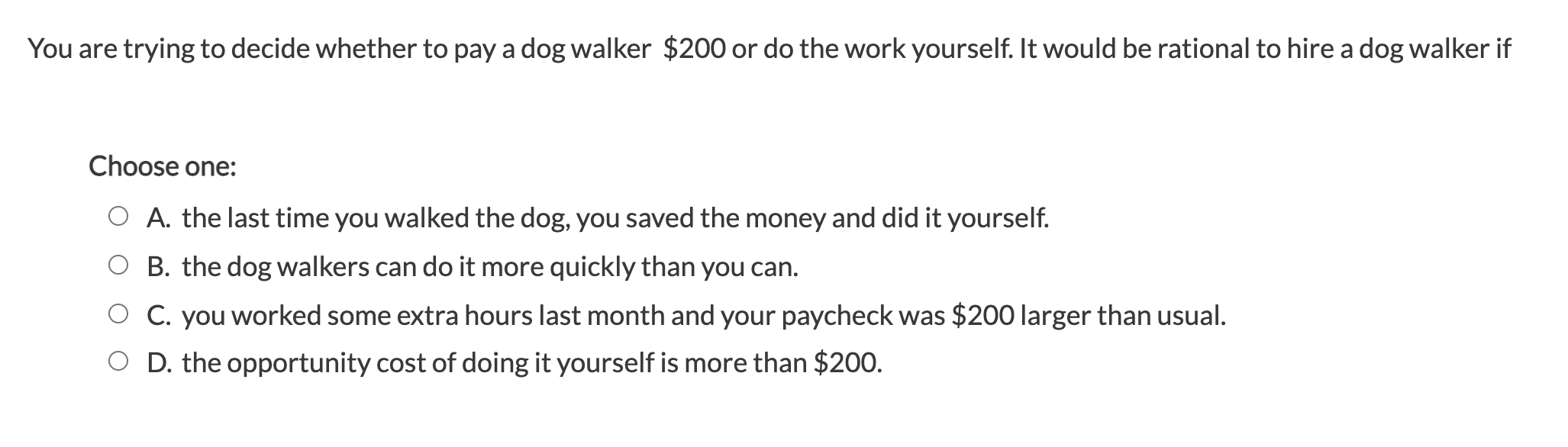 what do you pay a dog walker