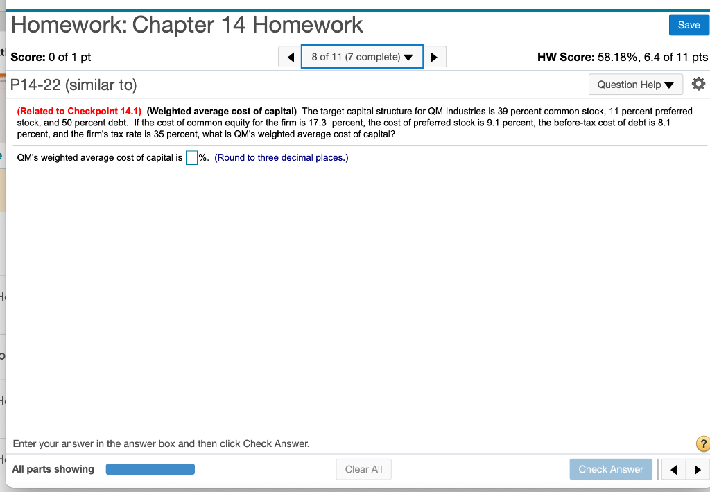 Solved Homework: Chapter 14 Homework Save Score: 0 of 1 pt 8 | Chegg.com