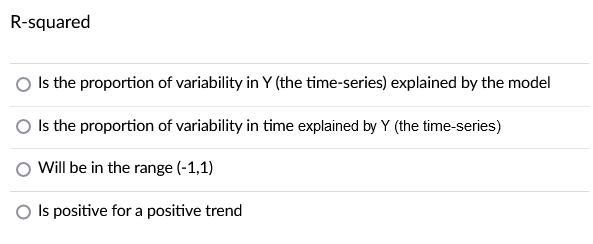 Solved R-squared Is the proportion of variability in Y (the | Chegg.com
