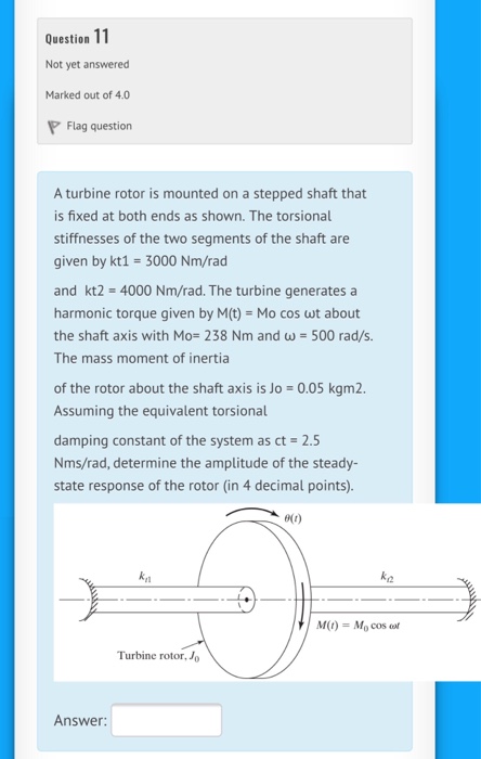 Solved Question 10 Not yet answered Marked out of 5.0 Flag | Chegg.com