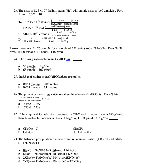 atomic mass of helium