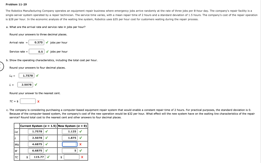 Problem 1129 The Robotics Manufacturing Company