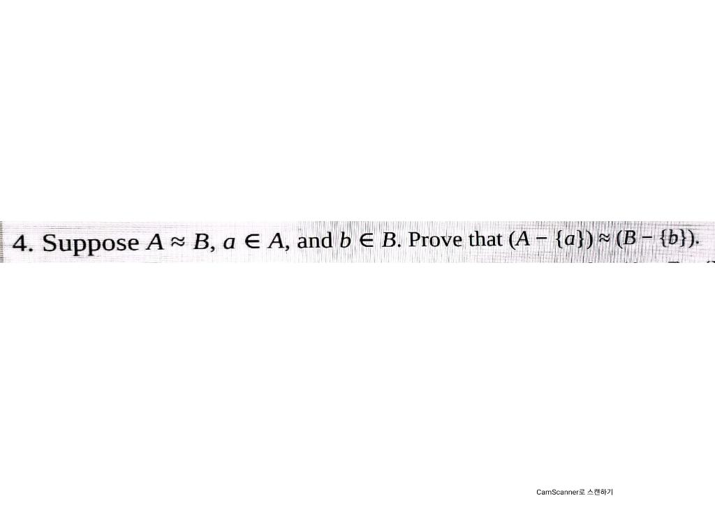 Solved 4. Suppose A A B, A E A, And B E B. Prove That (A – | Chegg.com