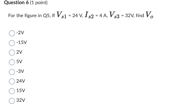 Solved The voltage V0 in the circuit below can be determined | Chegg.com