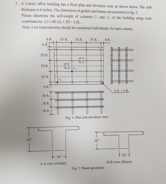 1 A 3 Story Office Building Has A Floor Plan And Chegg Com