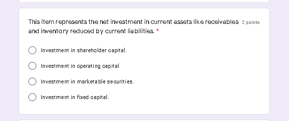 the net book value of assets may also represents