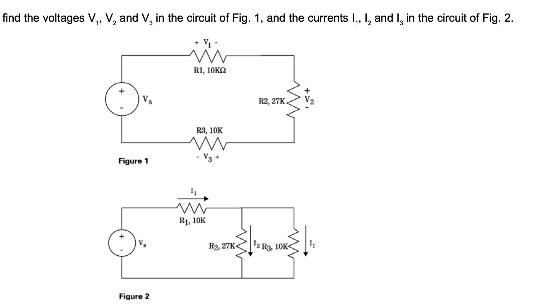 Solved Find The Voltages V1,V2 And V3 In The Circuit Of Fig. | Chegg.com