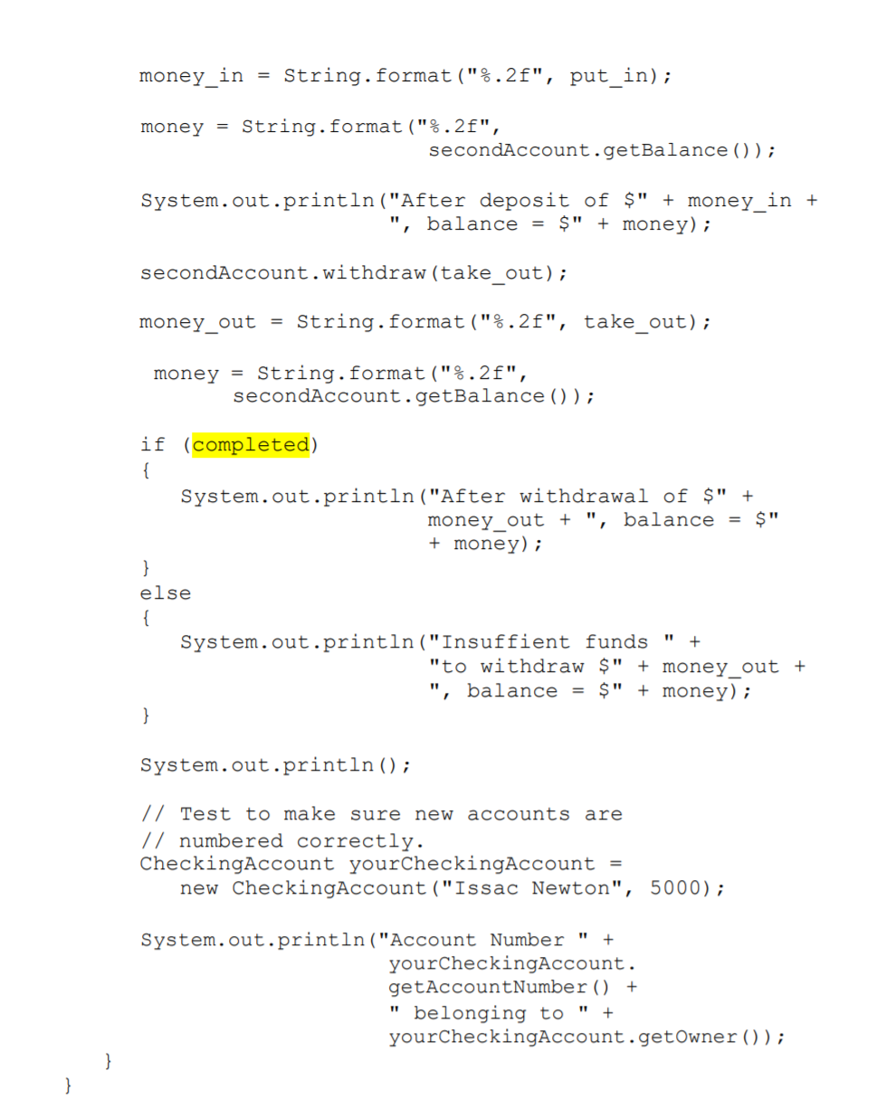 Solved Write a java program following the steps below | Chegg.com