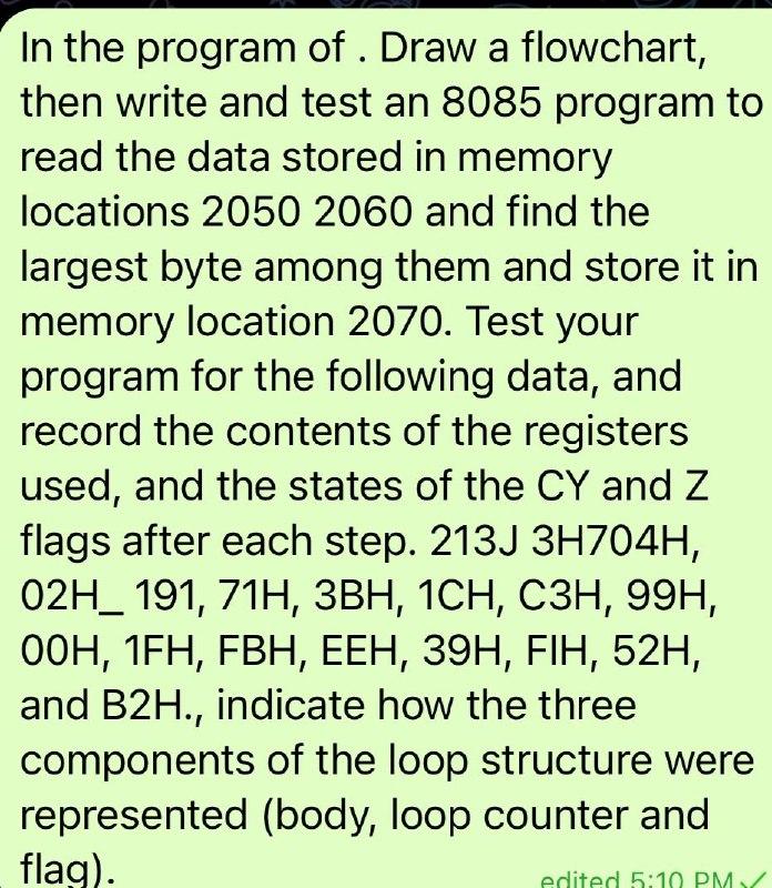 Solved In the program of . Draw a flowchart, then write and | Chegg.com