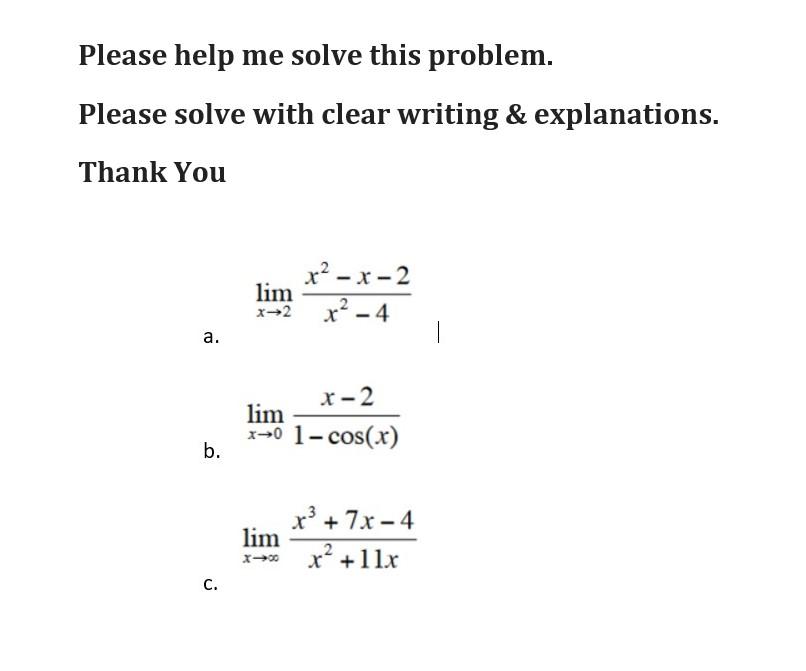 Solved Please help me solve this problem. Please solve with | Chegg.com