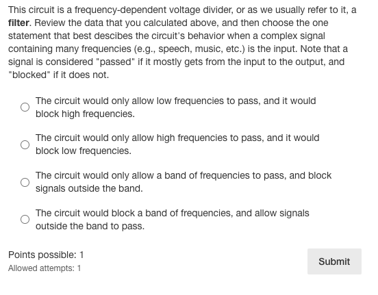 Solved For the questions on this page, refer to the circuit | Chegg.com