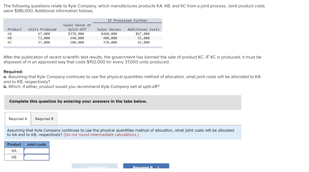 Solved The following questions relate to Kyle Company, which | Chegg.com