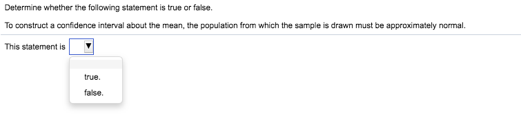 Solved Determine Whether The Following Statement Is True Or | Chegg.com