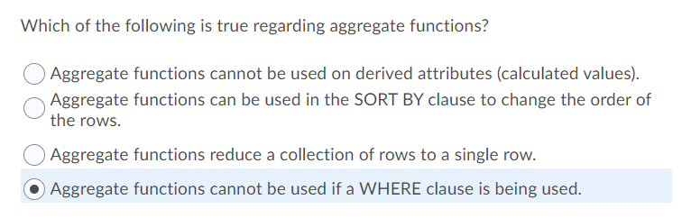 Solved Which of the following is true regarding aggregate | Chegg.com