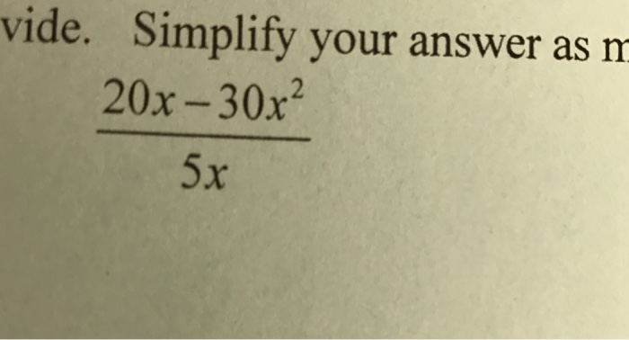 5 x 20 )= 7x 30 simplify