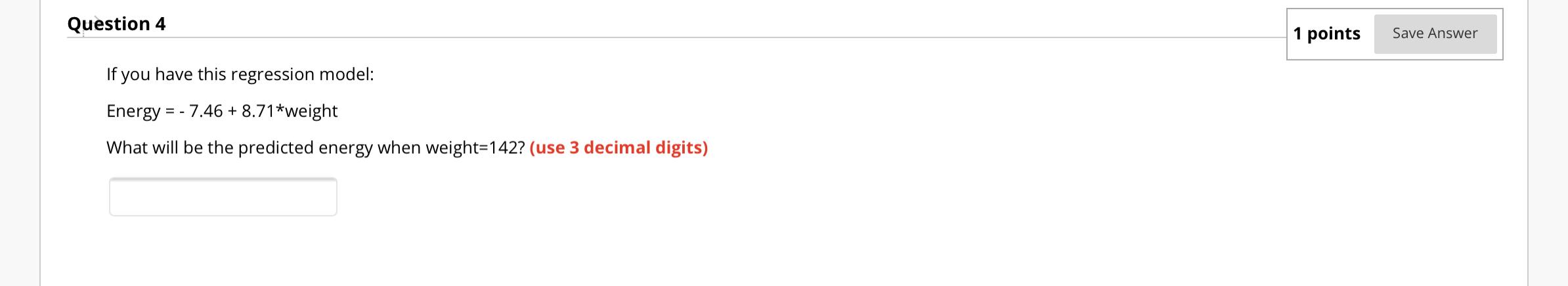 Solved Question 4 1 points Save Answer If you have this | Chegg.com