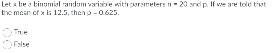 Solved Let x be a binomial random variable with parameters n | Chegg.com