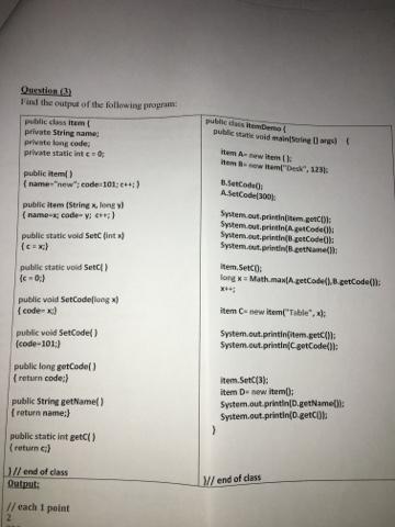 Qugstion (3) | Chegg.com