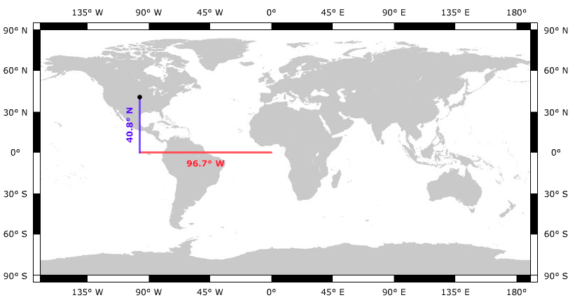 Solved We Often See Maps Of The Earth Represented As A 2 Chegg Com