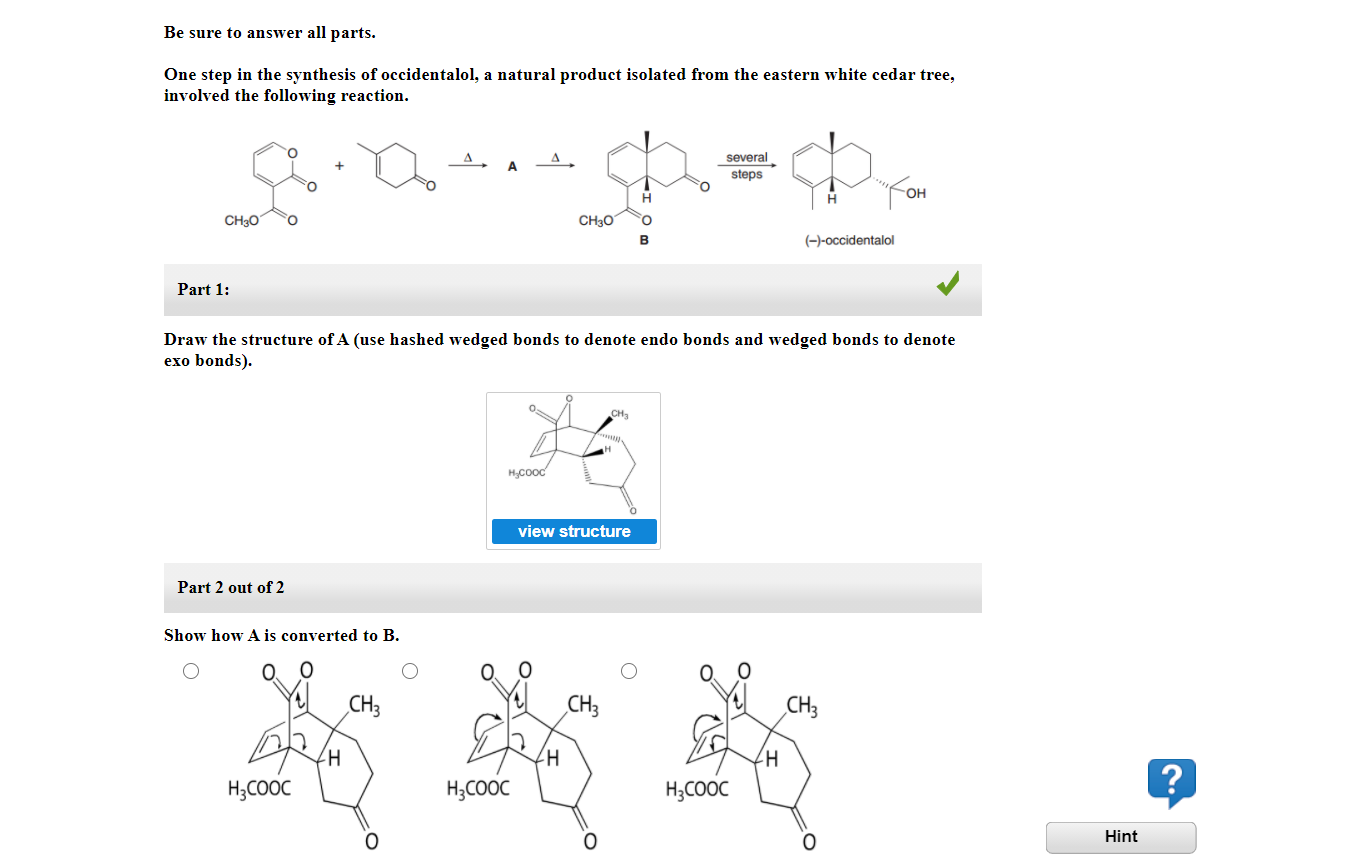 Solved Be Sure To Answer All Parts One Step In The Chegg