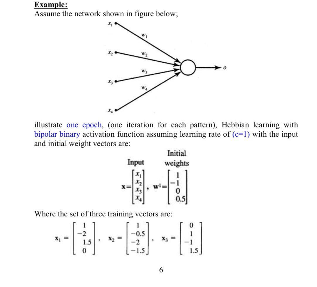 Example: Assume The Network Shown In Figure Below; X | Chegg.com