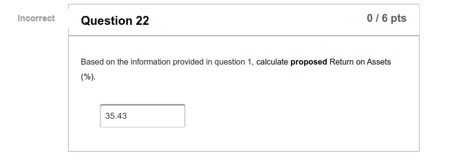 Solved Based on the information provided in question 1, | Chegg.com
