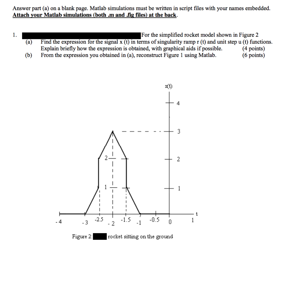 Solved Answer part (a) on a blank page. Matlab simulations | Chegg.com
