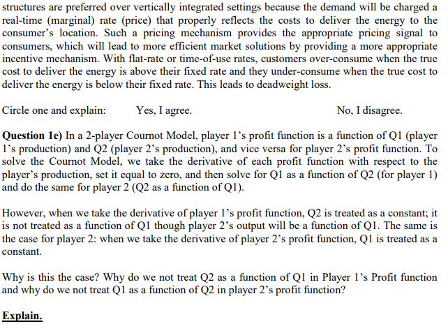 Question 1a) Scarcity Rents: We will use the | Chegg.com