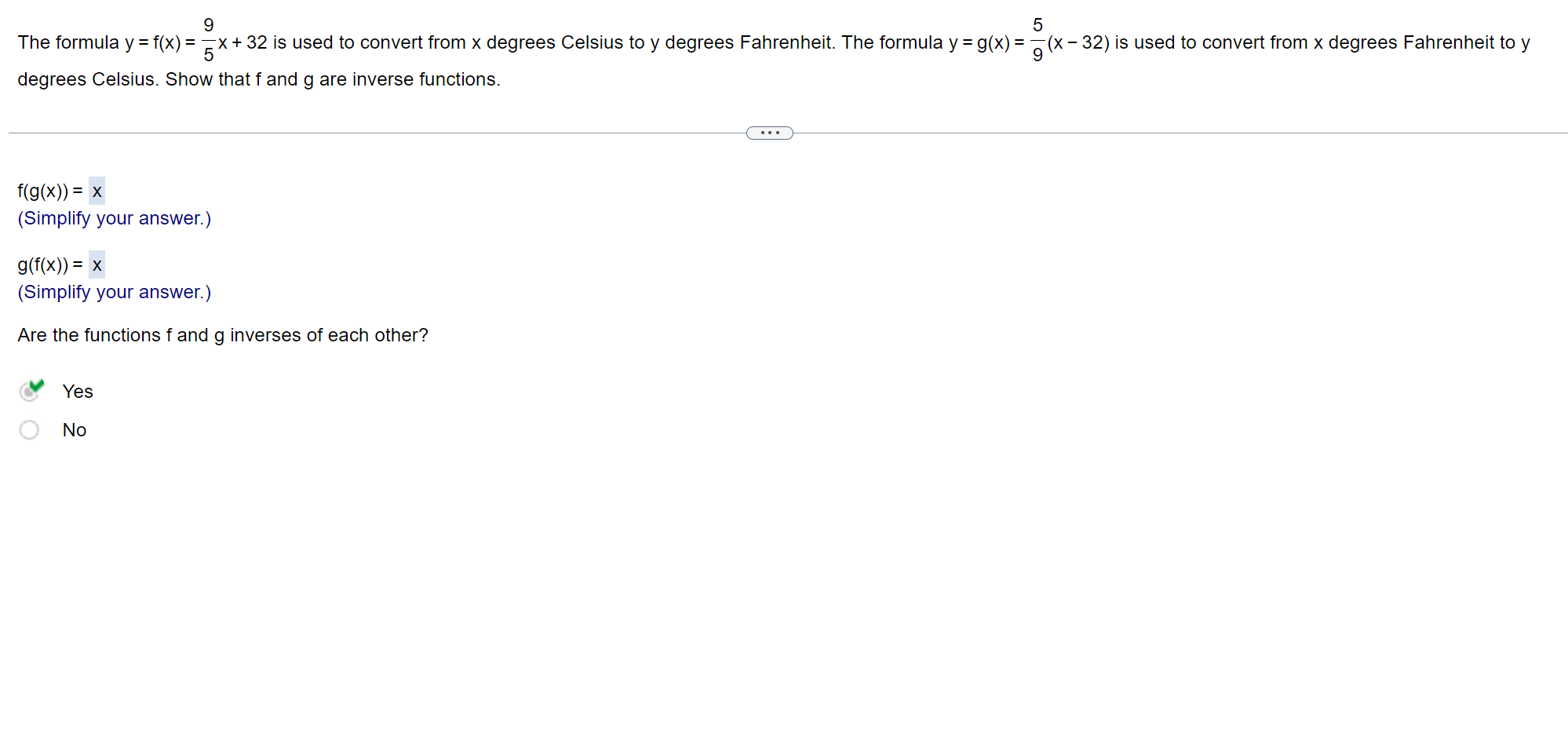 solved-the-formula-y-f-x-frac-9-5-x-32-is-used-chegg