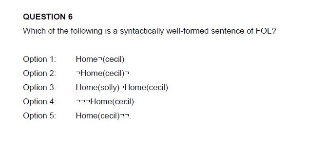 solved-question-6-which-of-the-following-is-a-syntactically-chegg