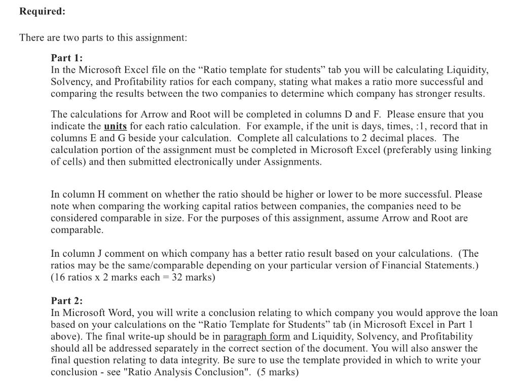 are two parts to this assignment: Part 1: In the | Chegg.com