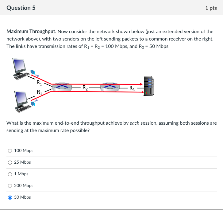 solved-maximum-throughput-now-consider-the-network-shown-chegg