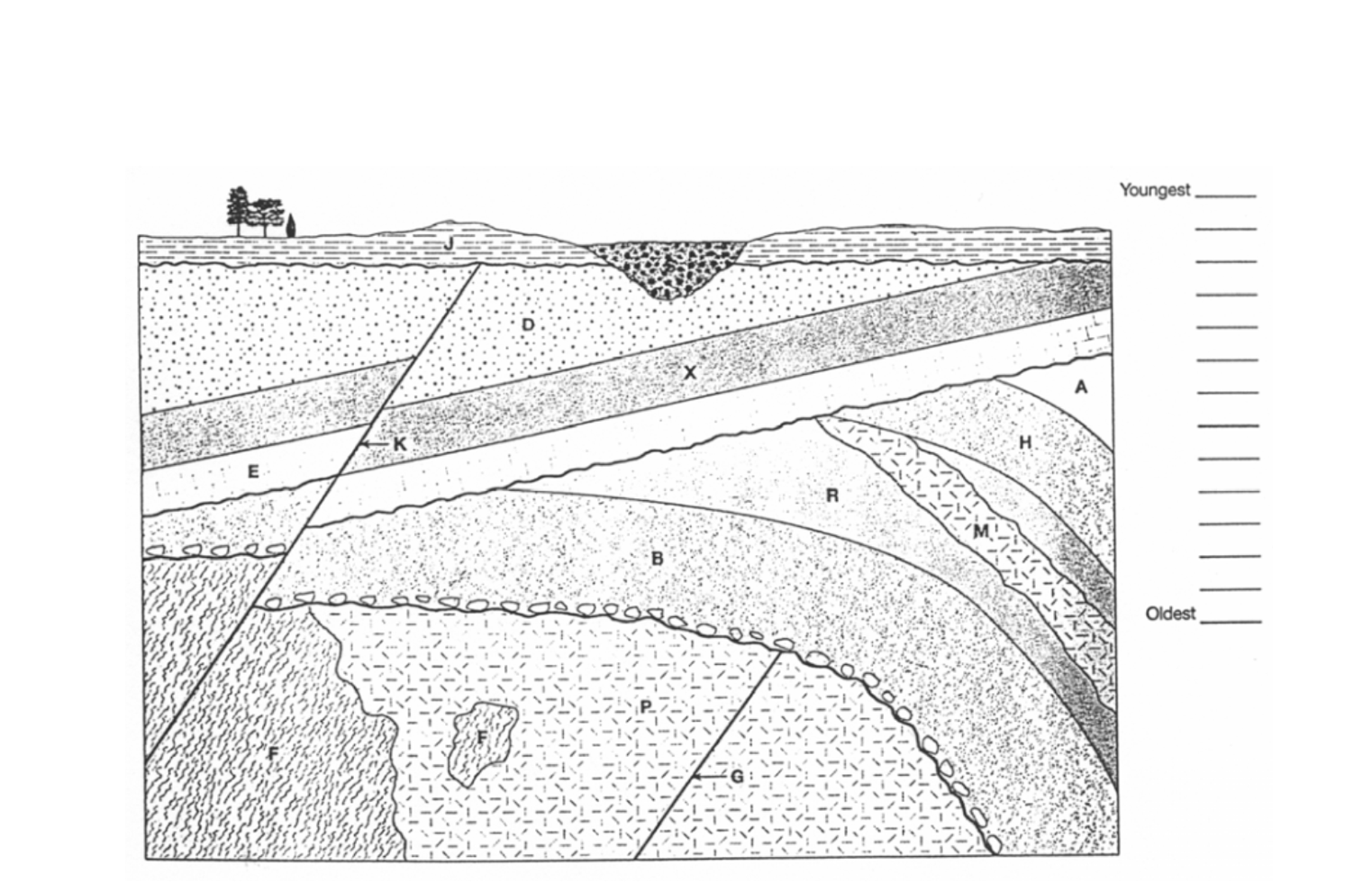 solved-using-relative-dating-and-stratigraphic-principles-chegg