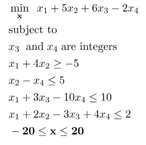 Solved Solve Mixed-integer Linear Programming (MILP) | Chegg.com