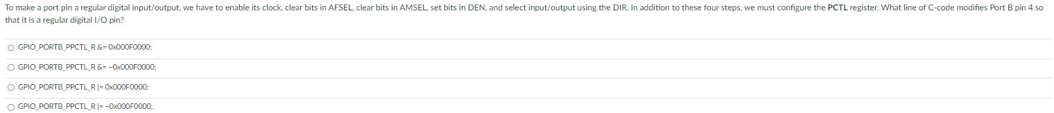 Solved Which circuit properly interfaces a switch in | Chegg.com