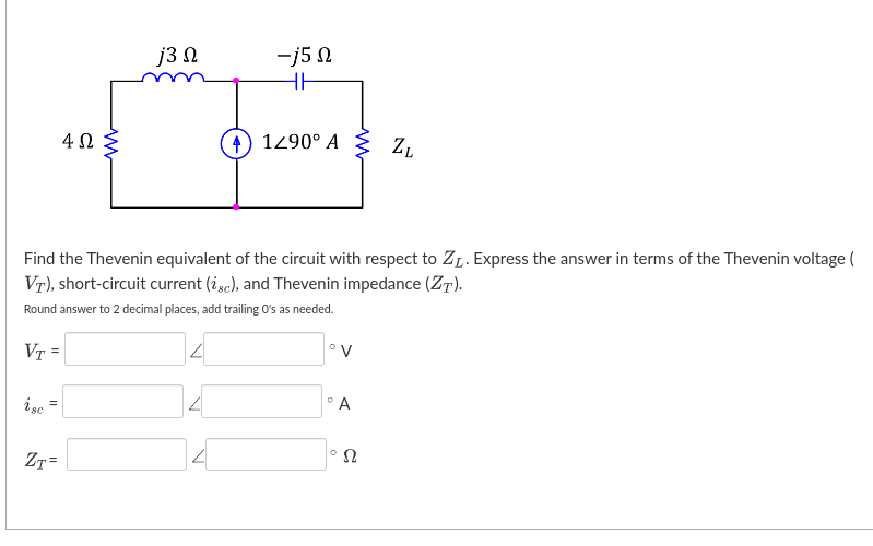 Solved Find the Thevenin equivalent of the circuit with | Chegg.com