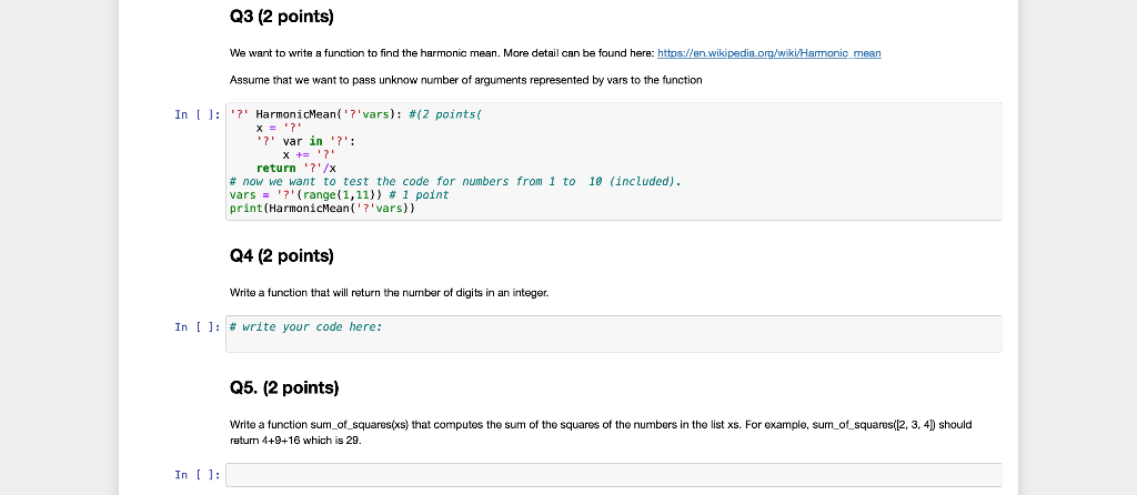 Solved Q1. (2 points) Joe wants to write a code to compute | Chegg.com