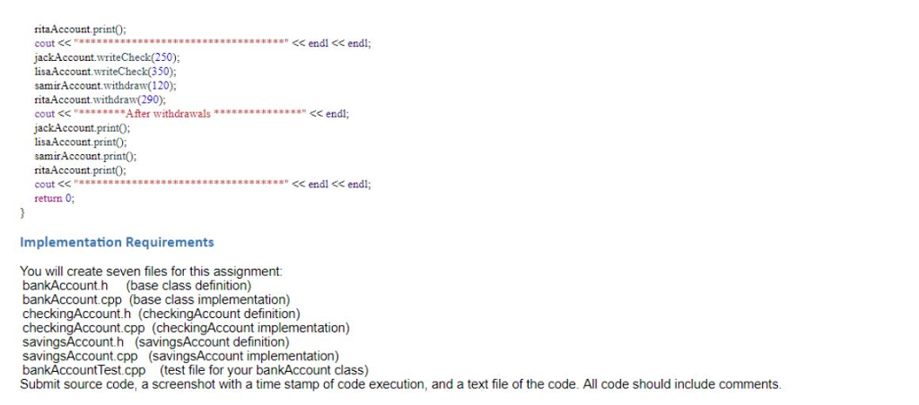 Solved For C++, please assist. Also, can you include a | Chegg.com