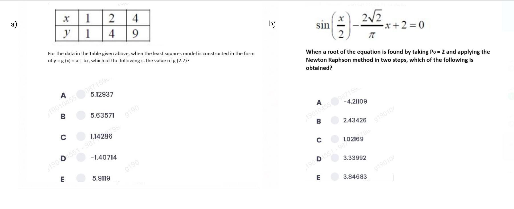 Solved Numerical analysis