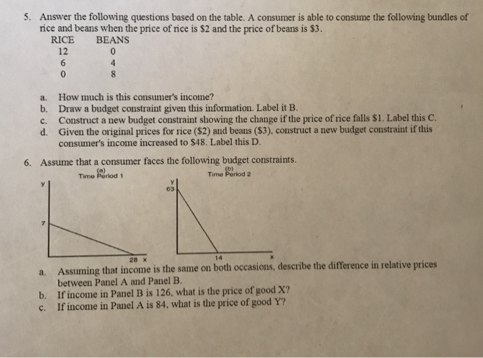Solved Answer the following questions based on the table. A | Chegg.com