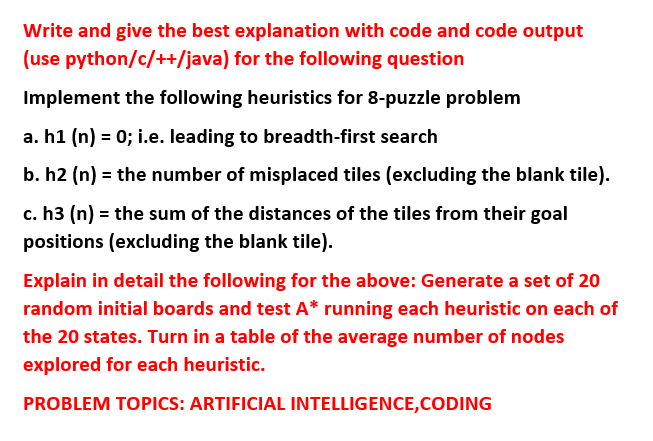 Solved Write and give the best explanation with code and | Chegg.com