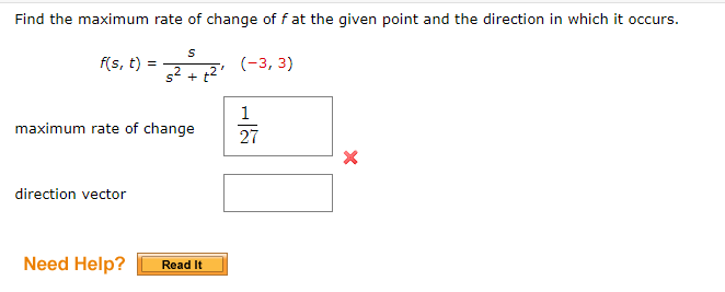 Solved Find the maximum rate of change of f at the given | Chegg.com