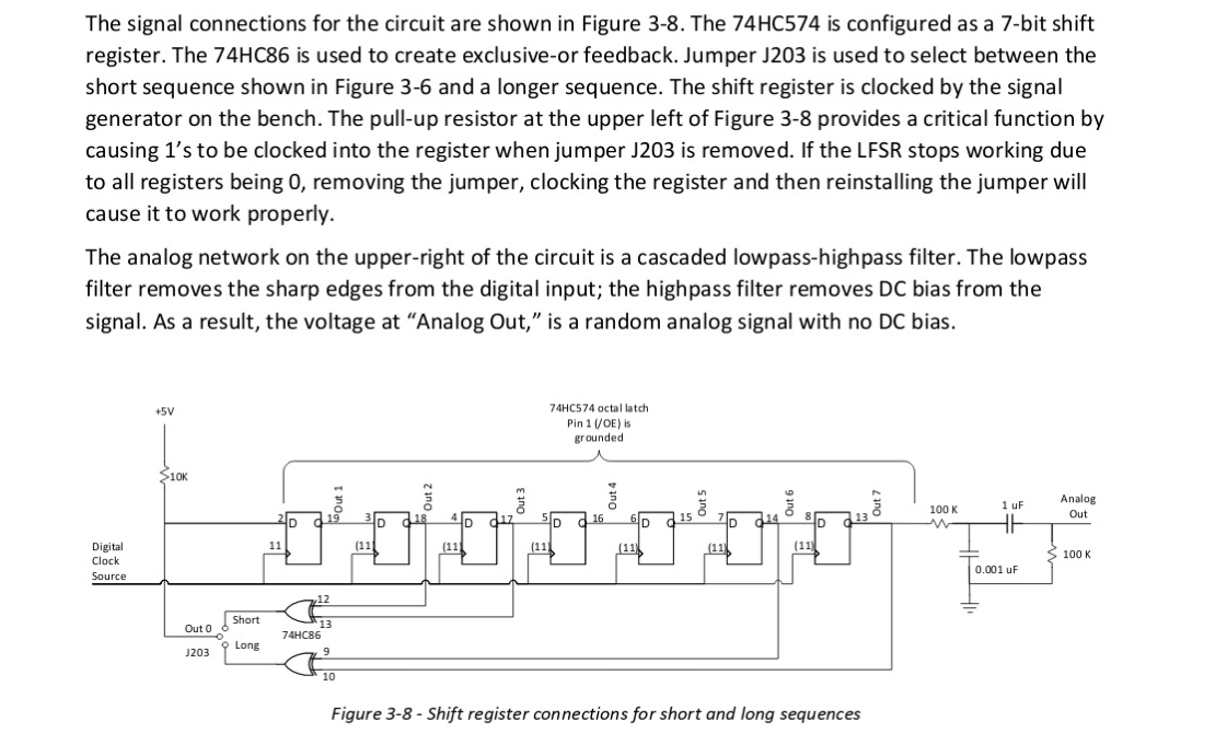 1. can you explain if shift register connected to | Chegg.com