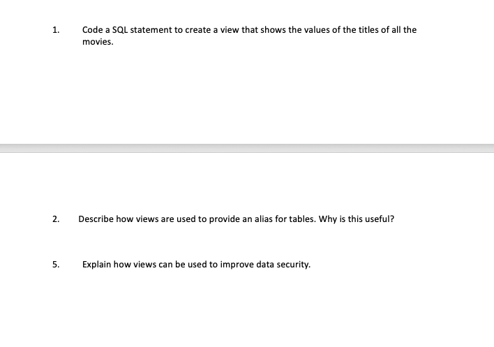 sql for data science module 2 coding assignment