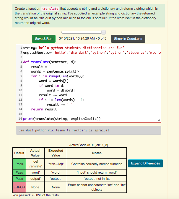 Solved The Programming Language Is Python: Create A Function | Chegg.Com