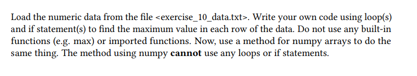 Solved Load the numeric data from the file