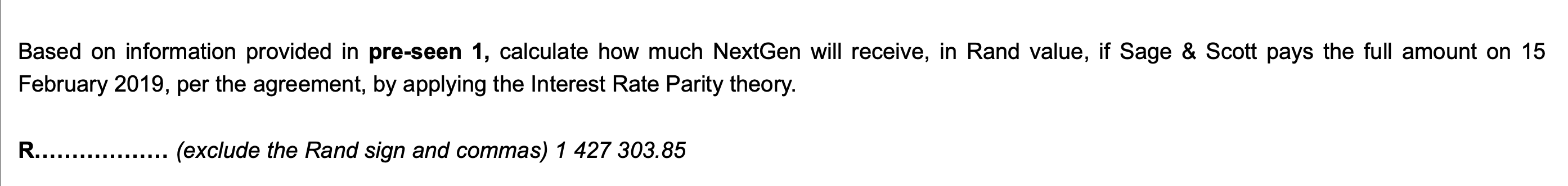 NextGen (Pty) Ltd is a company engaged in developing | Chegg.com